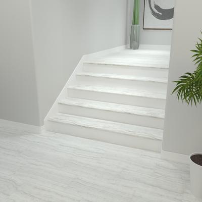 Salt Point Travertine CALI Vinyl Shorebreak Stair Nosing Flush - Hover