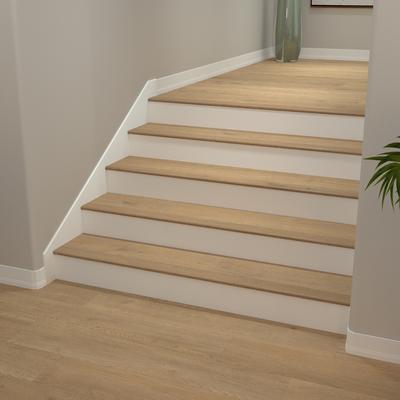 Aliso Almond Laguna Vinyl Stair Nosing Flush - Hover