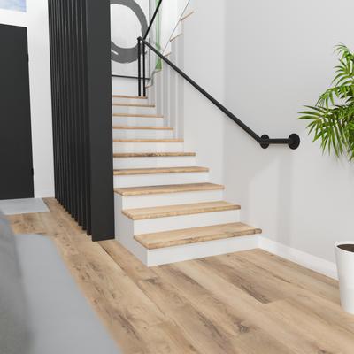 North Shore Oak Cali Vinyl Stair Tread w/ Cap - Hover