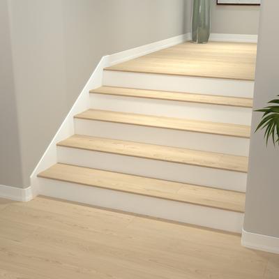 Caspar Cream Cali Vinyl Stair Nosing Overlap - Hover