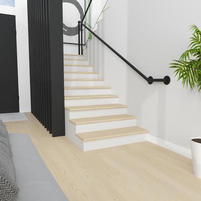 Caspar Cream Cali Vinyl Stair Tread - Hover