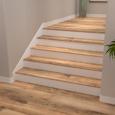 North Shore Oak Cali Vinyl Stair Nosing Flush Classic - Hover