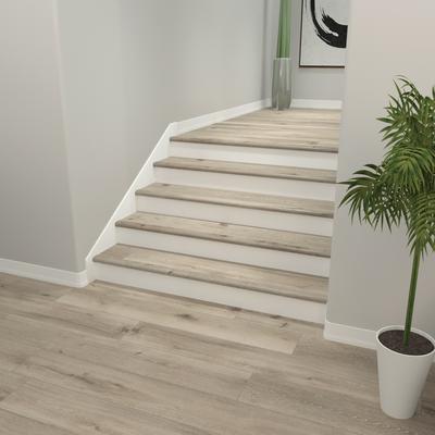Aged Hickory Cali Vinyl Stair Nosing Overlap Windansea - Hover