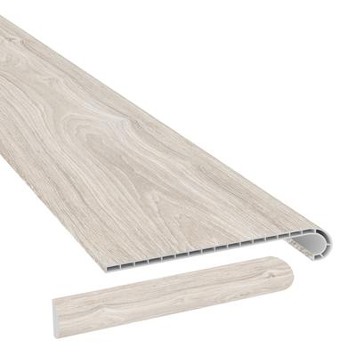 Pacific Plover Laguna Vinyl Stair Tread w/ Cap