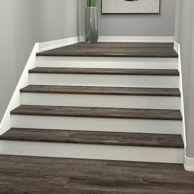 Offshore Oak Cali Vinyl Stair Nosing Overlap - Hover