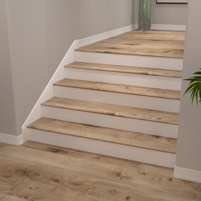 Seaboard Oak Cali Vinyl Stair Nosing Flush Classic - Hover