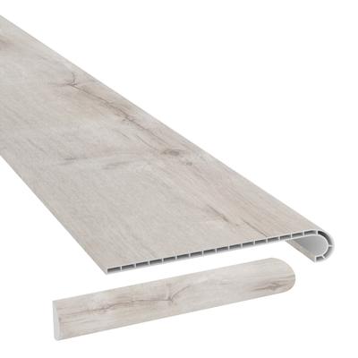 White Aspen Tread w/ Cap Universal