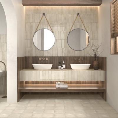 Atlantique Amande 8x8 Field Tile - Hover