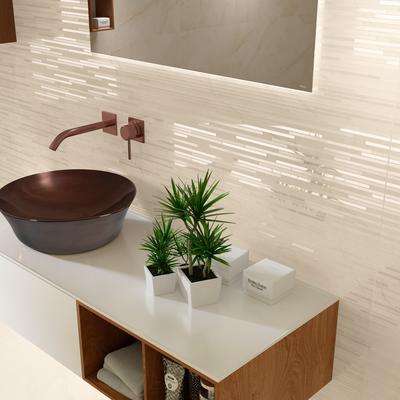 Cremabella Rec 35x35 Field Tile - Hover