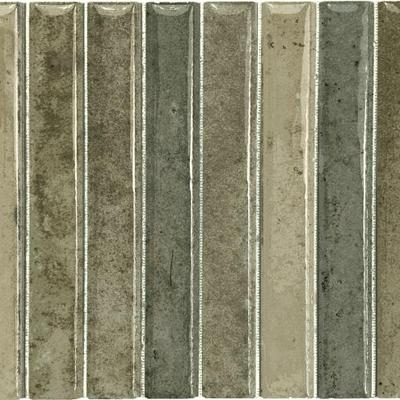 Kit-Kat Mosaic Musgo Glossy 4.5x9 Field Tile