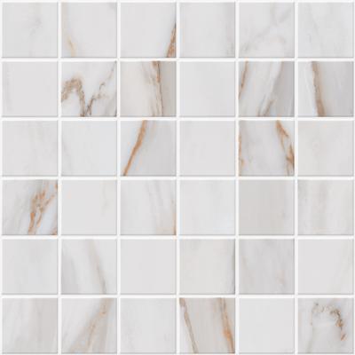 Calacata Gold Unpolished 12x12 Mosaic