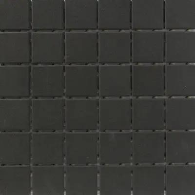 CC Porcelain Black 12x12 Mosaic