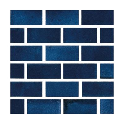 Aquabella Beachfront Newport 1x2 Porcelain Mosaic 12"x12" Pool Tile