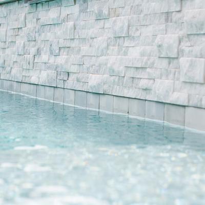 Aquabella Beachfront Crystal Cove 6Sbn 6x6 Porcelain Bullnose Pool Tile - Hover