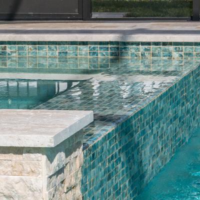 Aquabella Himalaya Katmandu 6x6 Porcelain Bullnose Pool Tile
