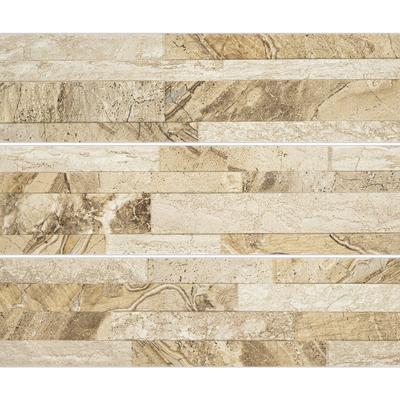 Aquabella Petra Beige 6x24 Porcelain 12"x12" Pool Tile - Hover