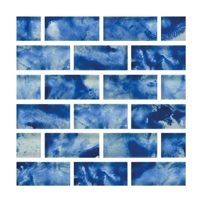 Aquabella Espania Leon 1x2 Glass Mosaic 12"x12" Pool Tile