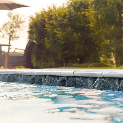 Aquabella Pinnacle Teton 6x6 Porcelain Pool Tile - Hover