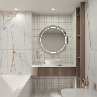 Lassa White Unpolished 12x12 Mosaic - Hover