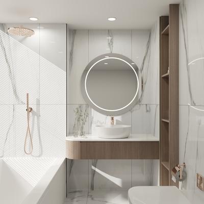 Bianco Venatino Polished 24x48 R - Hover