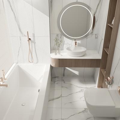 Bianco Venatino Unpolished 24x24 R - Hover