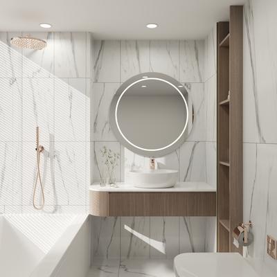 Bianco Venatino Unpolished 12x24 R - Hover