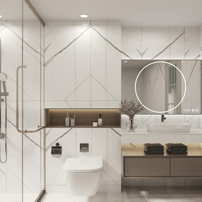 Jewels Laurent White Polished 24x48 R - Hover