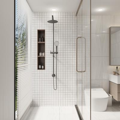 Lassa White Unpolished 13x13 Mosaic - Hover