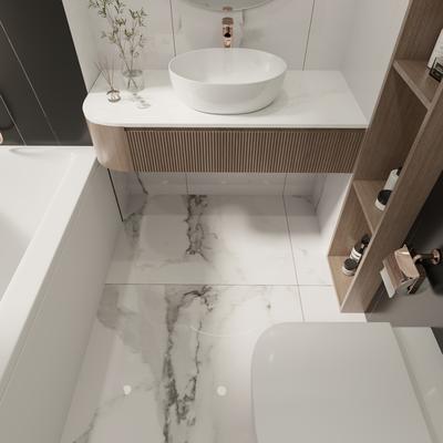 Slabs Calacata Light 48x48 R Polished - Hover