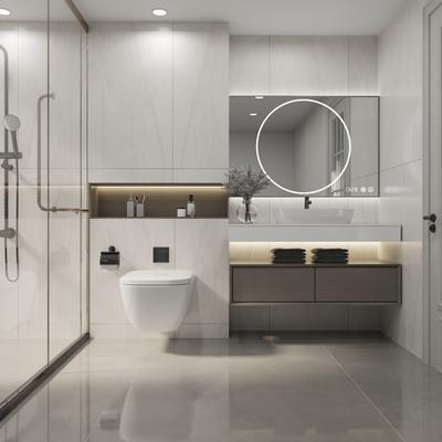 Slabs Concrete Gray 48x48 R Polished - Hover