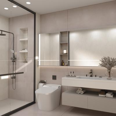 Slabs Concrete OFF White 48x48 R Unpolished - Hover