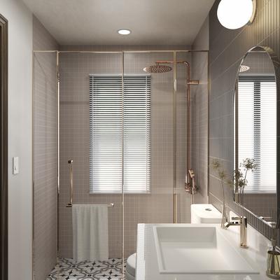 CC Porcelain Taupe 12x12 Mosaic - Hover
