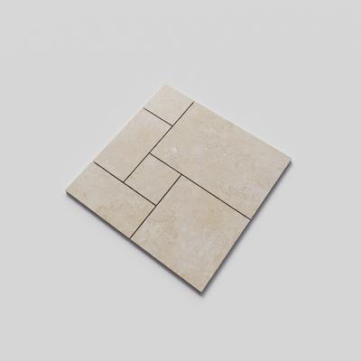 Noce Travertine Field Tile French Pattern - Hover