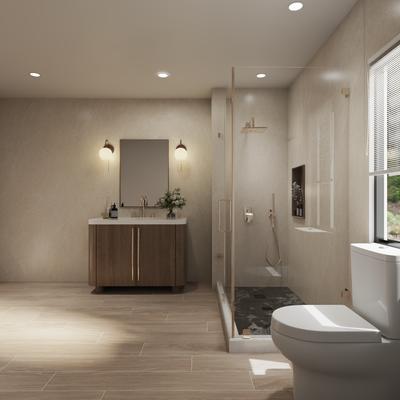 XL Slabs Riviere 48x110 Rectified Riviere Rigato Beige - Hover