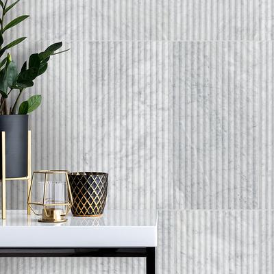 MSI Carrara White Milano Ribbo 12x24 Honed - Hover