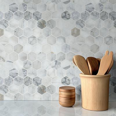 MSI Calacatta Cressa Hex Mosaic - Hover