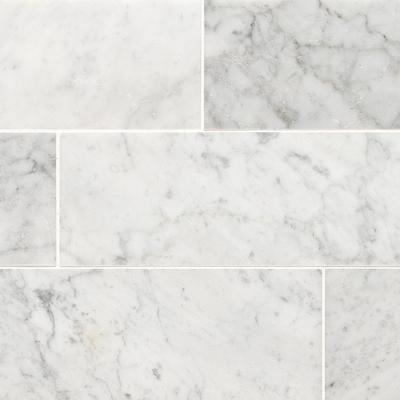 MSI Carrara White 4x12 Honed