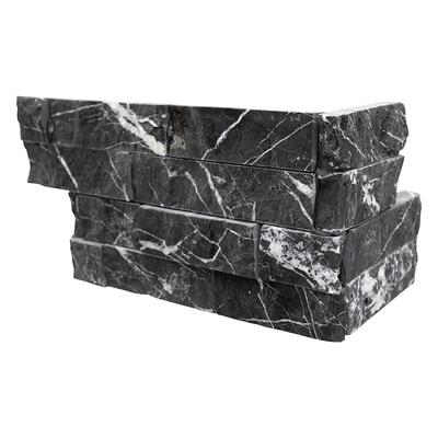 MSI Marquina Nero Splitface Corner