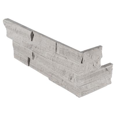 MSI Gray Oak 3d Honed Ledger Corner