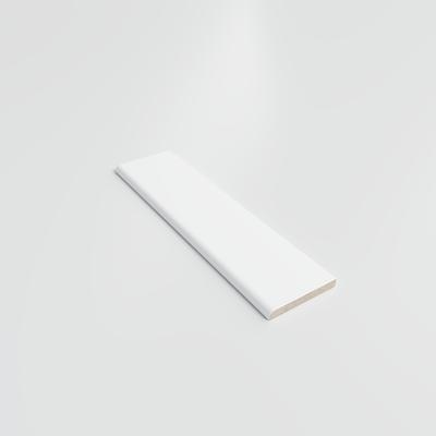 Color Collection Matte White Ice 2x8 Single Bullnose - Hover