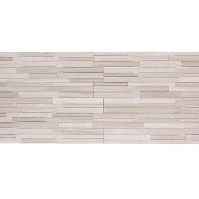 Haisa 3d Honed 6x24 Ledger Panel Flats - Hover