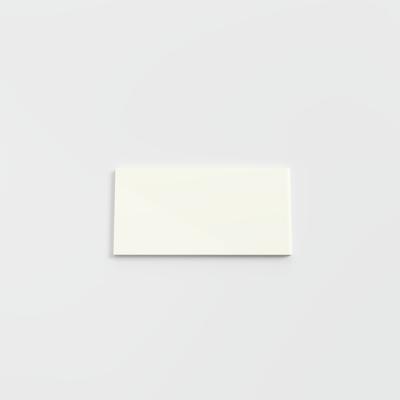 Color Collection Bright Biscuit 3x6 Single Bullnose (Short Side 3")