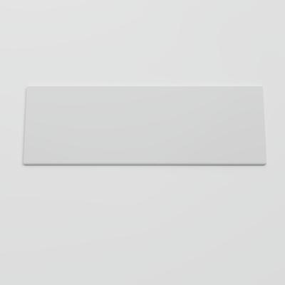 Color Collection Matte Tender Gray 3x12 Single Bullnose