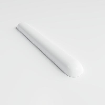Color Collection Matte White Ice 3/4 x 6 QR Corner - Hover