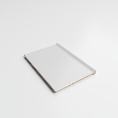 Color Collection Matte Tender Gray 4-1/4 x 6 RC Corner - Hover