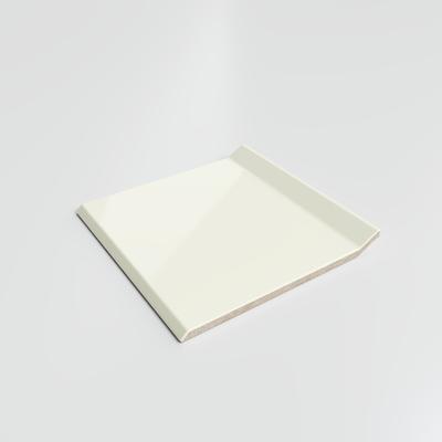 Color Collection Bright Biscuit 4-1/4 x 4-1/4 Cove - Flat Top - Hover