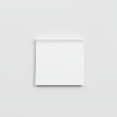 Color Collection Bright White Ice 6x6 RC Corner