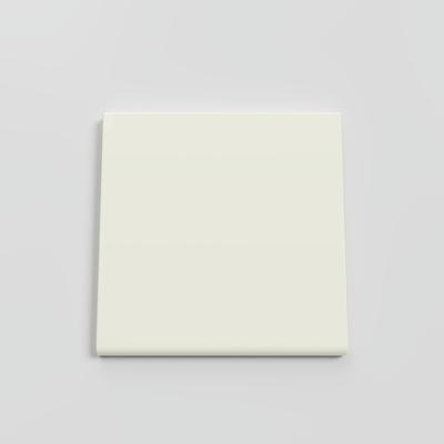 Color Collection Bright Biscuit 6x6 Single Bullnose