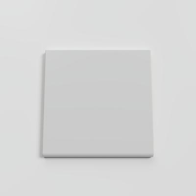 Color Collection Matte Tender Gray 6x6 Single Bullnose