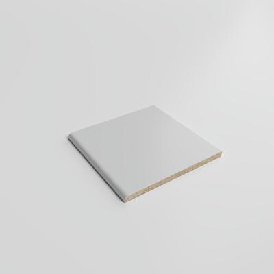 Color Collection Matte Tender Gray 6x6 Single Bullnose - Hover